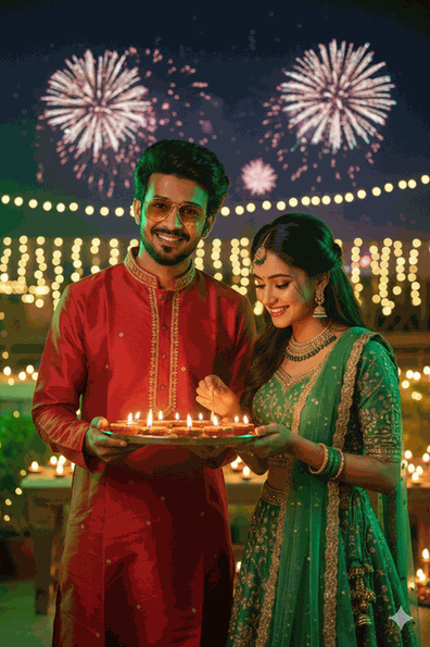 gemini ai diwali photos 