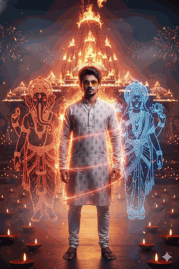 gemini ai diwali photos 