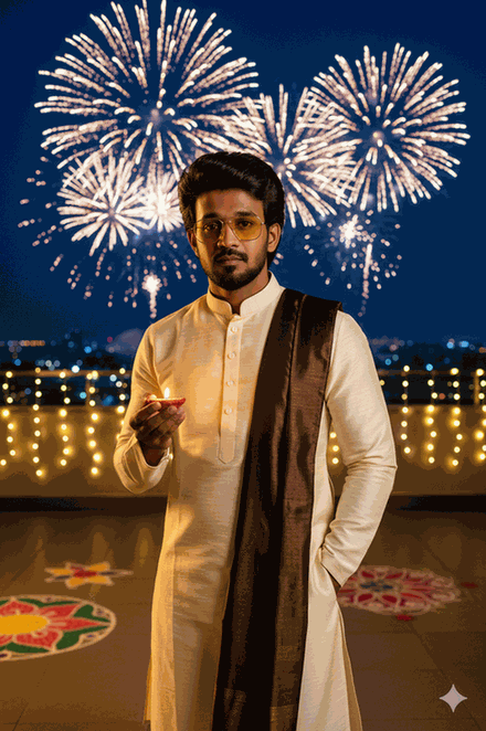 gemini ai diwali photos 