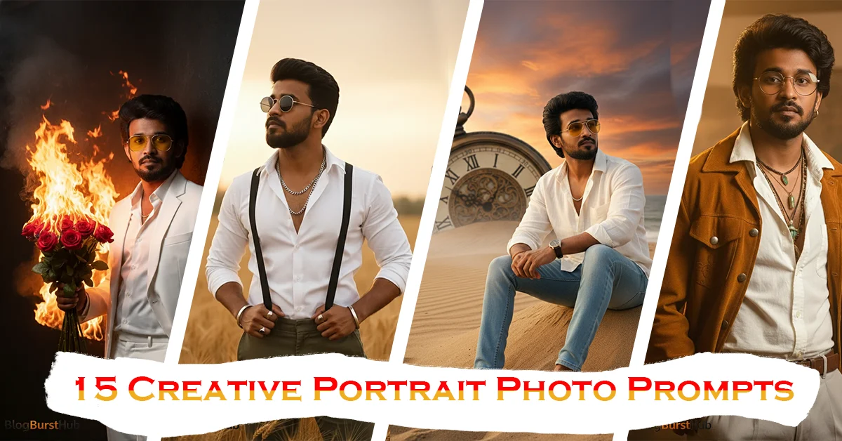 15 Creative Portrait Photo Prompts to Inspire Your Next Photoshoot