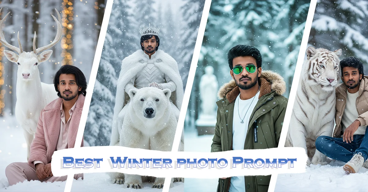Best Winter Photo Prompt: Turn Into Your Selfie