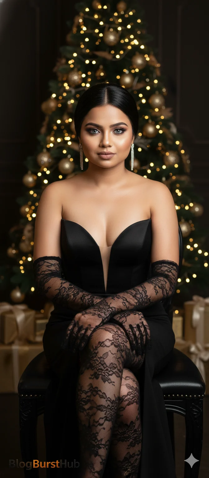 elegant-black-dress-christmas-glam