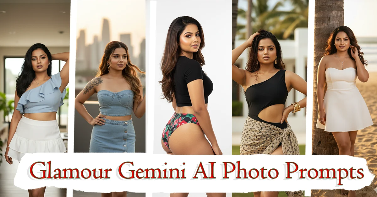Glamour Gemini AI Photo Prompts for Stunning AI Images