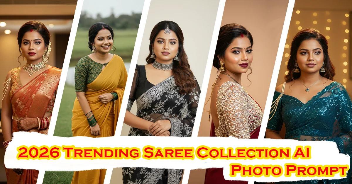 2026 Trending Saree Collection AI Photo prompt | Latest Designer & Modern Sarees