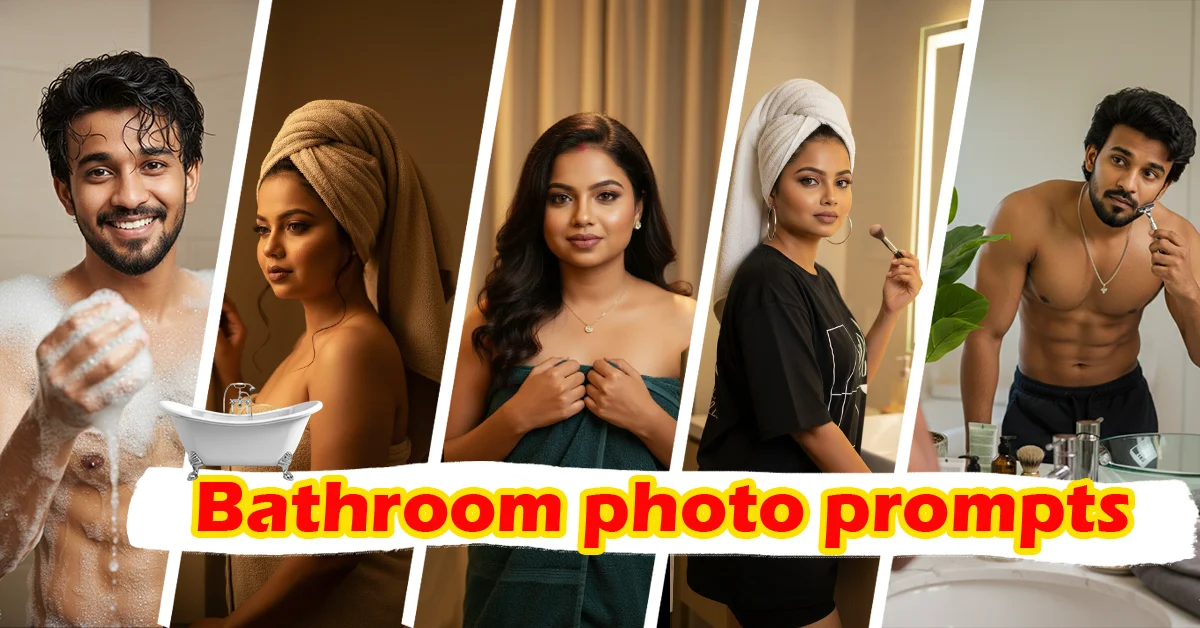 Luxury Bathroom Photo Prompts for Cinematic & Photorealistic Lifestyle Images