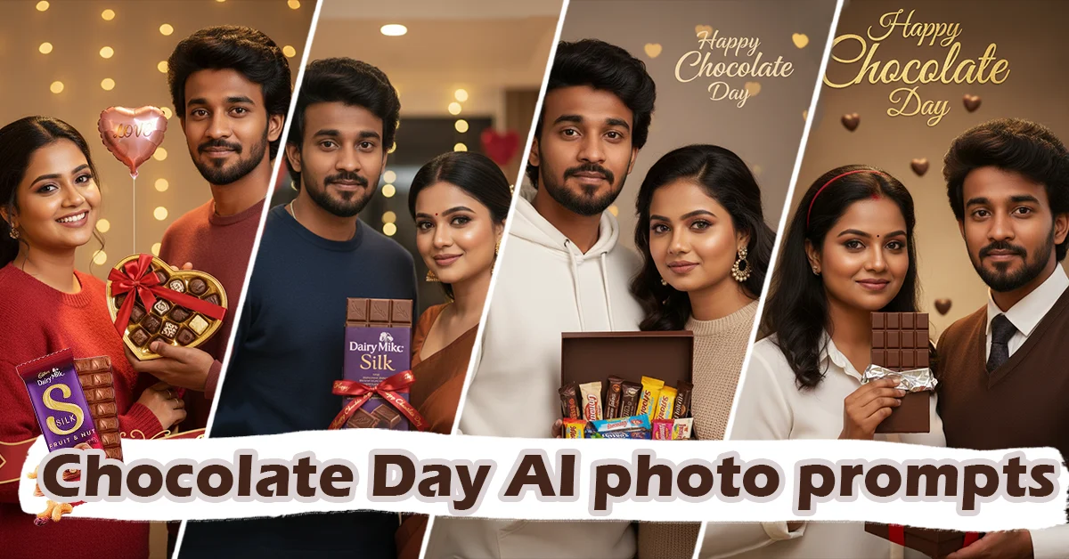 Chocolate Day AI Photo Prompt – Romantic Chocolate-Themed Images