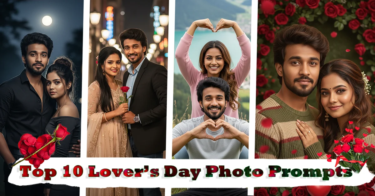 Feb 14 Lover’s Day Photo Prompt – Romantic Couple Portraits