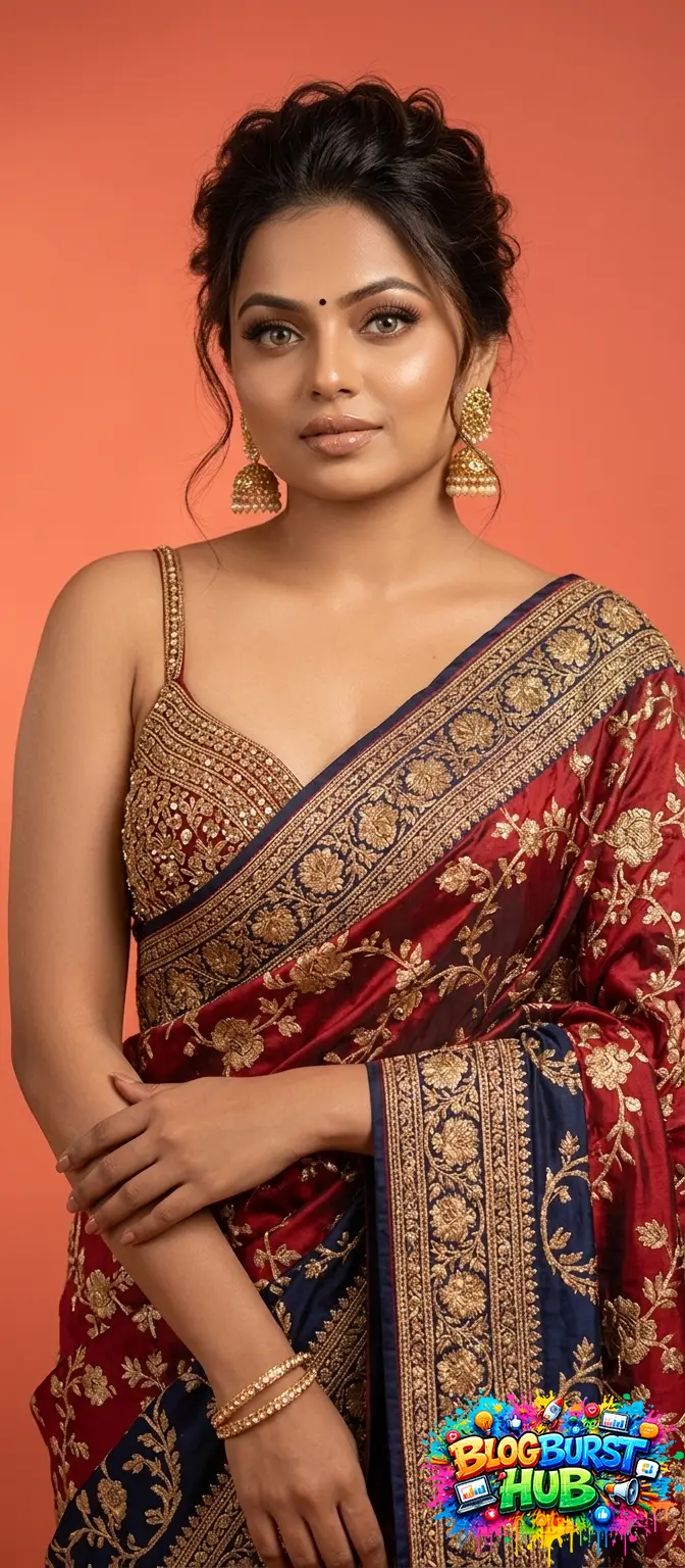 banarasi silk saree with zari design traditional indian saree 2026