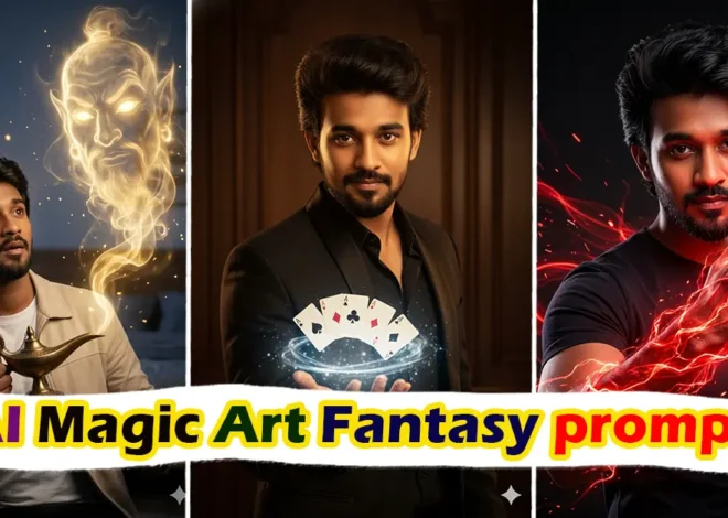 AI Magic Art Fantasy Images prompts: Stunning Fantasy Powers, Genie Lamp & Energy Effects