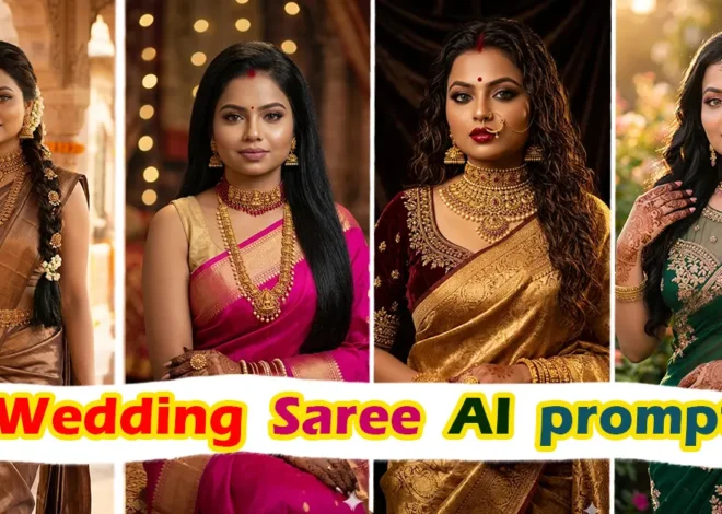 Top Wedding Saree Prompts to Create Viral Bridal Designs in 2026