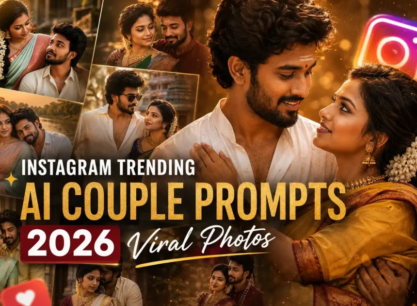 Instagram Trending AI Couple Prompts 2026 | Viral Photos