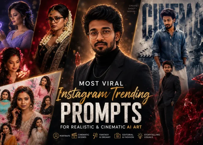 10 Most Viral Instagram Trending Prompts for Realistic & Cinematic
