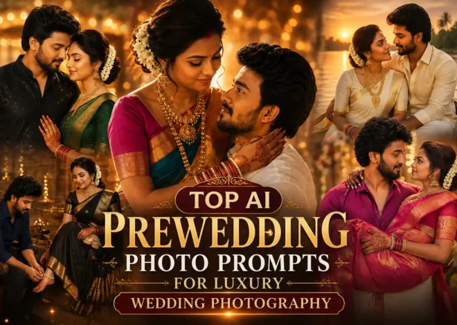 Top AI Prewedding Photo Prompts for Luxury Wedding Photography (2026)