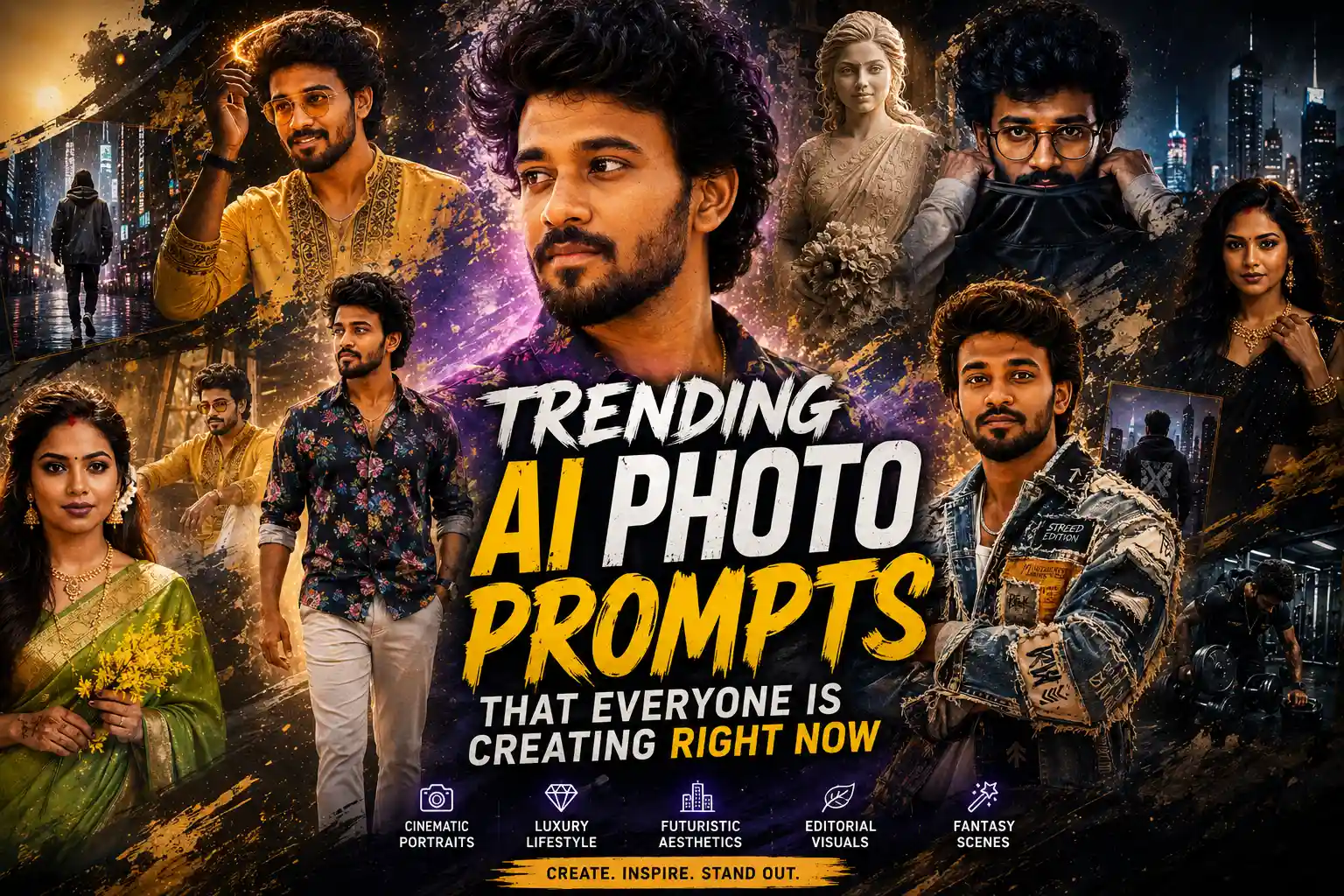 Trending AI Photo Prompts That Everyone Is Creating Right Now