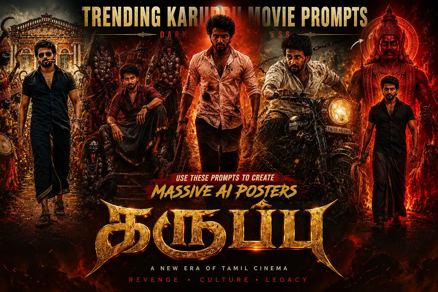 Trending Karuppu Movie Prompts: The Rise of Dark Cinematic AI Creativity