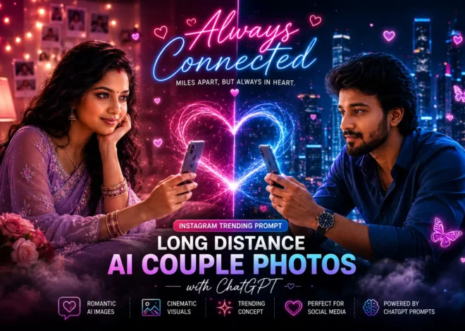 Instagram Trending Prompt for Long Distance AI Couple Photos with ChatGPT