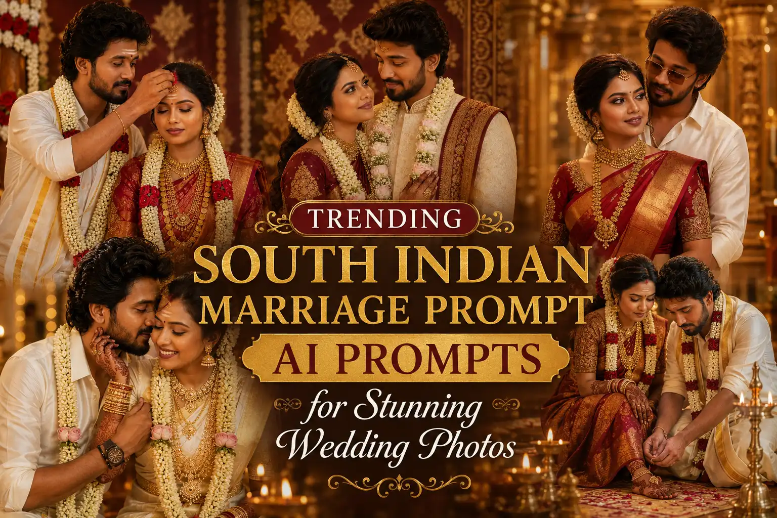Trending South Indian Marriage Prompt: AI Prompts for Stunning Wedding Photos