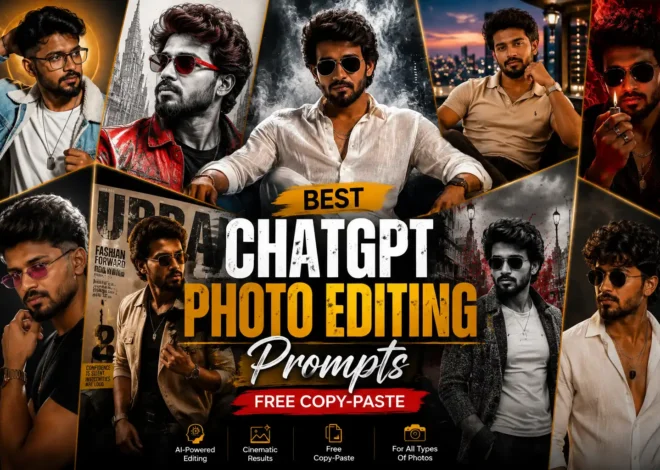 Best ChatGPT Photo Editing Prompts: Free Copy-Paste