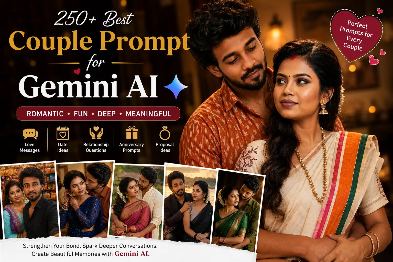Couple Prompt for Gemini AI: The Ultimate Collection (2026)