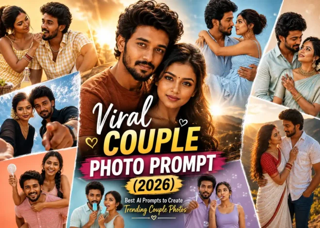 Viral Couple Photo Prompt (2026): Best AI Prompts to Create Trending Couple Photos