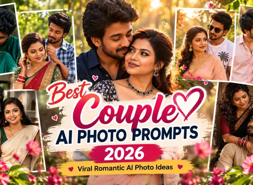 Best Couple AI Photo Prompts 2026 ❤️ | Viral Romantic AI Photo Ideas